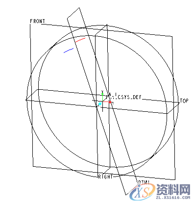 ProE5.0直齿轮的参数化造型设计方法和步骤,如图,选择,对话框,基准,第35张