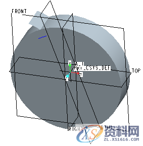 ProE5.0直齿轮的参数化造型设计方法和步骤,如图,选择,对话框,基准,第40张