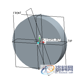 ProE5.0直齿轮的参数化造型设计方法和步骤,如图,选择,对话框,基准,第29张