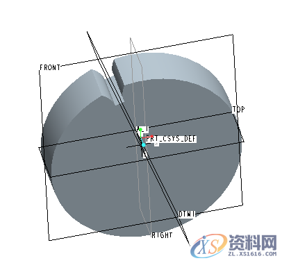 ProE5.0直齿轮的参数化造型设计方法和步骤,如图,选择,对话框,基准,第46张