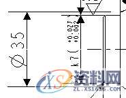 Pro/E工程图教程-(17)杆体工程图创建案例,公差,标注,基准,如图,对话框,第8张