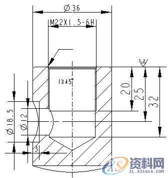 ProE工程图教程-接头座工程图创建案例,视图,如图,mso,设置,第8张