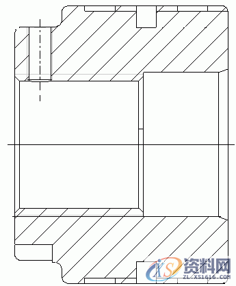 ProE工程图教程-活塞工程图创建案例,视图,如图,公差,基准,标注,第5张