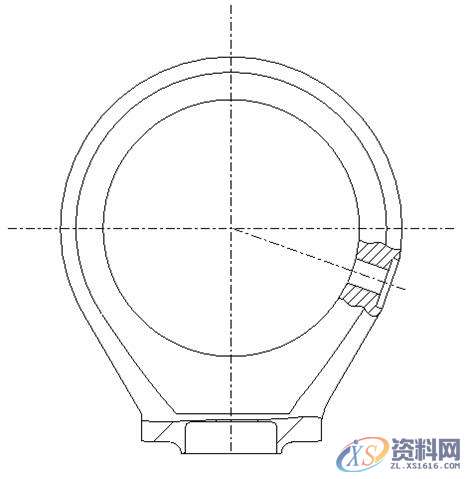 ProE工程图教程-耳环工程图创建案例,标注,公差,对话框,选项,第11张