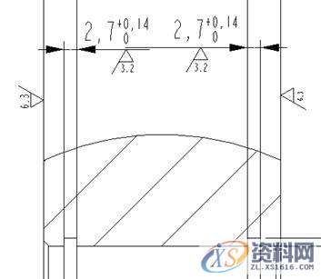 ProE工程图教程-耳环工程图创建案例,标注,公差,对话框,选项,第22张