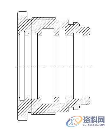 ProE工程图教程-导向套工程图创建案例,标注,公差,选项,对话框,视图,第11张