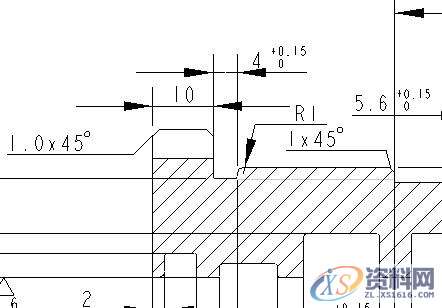 ProE工程图教程-导向套工程图创建案例,标注,公差,选项,对话框,视图,第26张