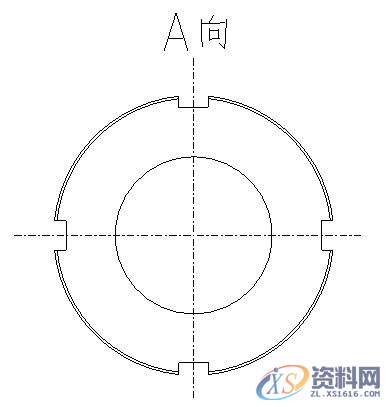 ProE工程图教程-导向套工程图创建案例,标注,公差,选项,对话框,视图,第13张