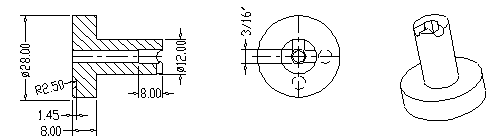 塑料模具澆口设计（图文教程）,塑料模具澆口设计,浇口,水口,制品,底壳,采用,第7张