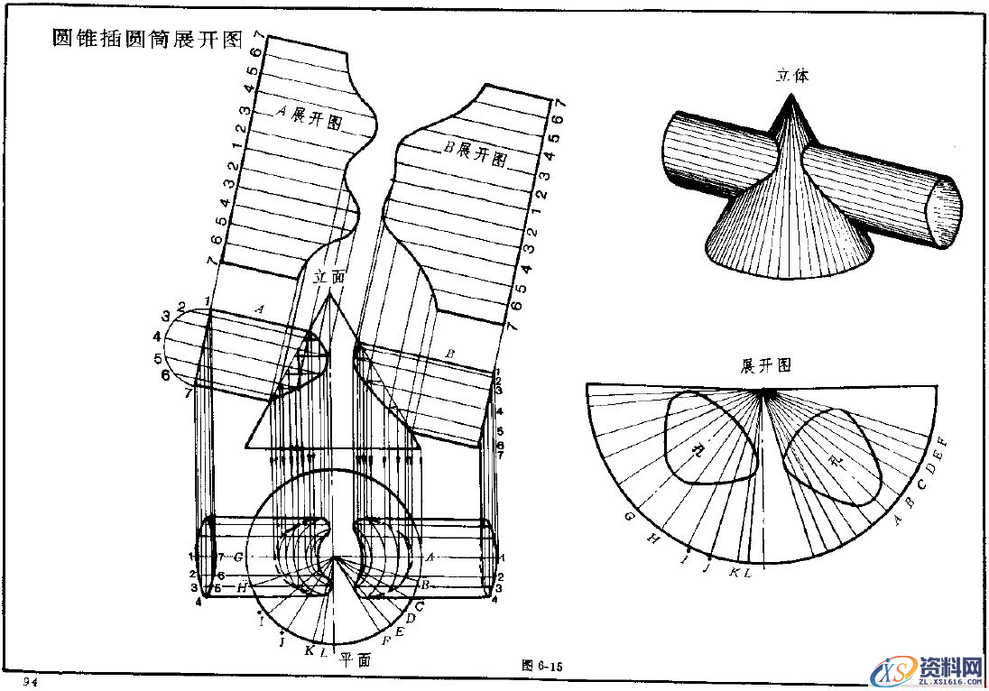 钣金展开实例—异形管展开图（图文教程）,钣金展开实例—异形管展开图,实例,第15张