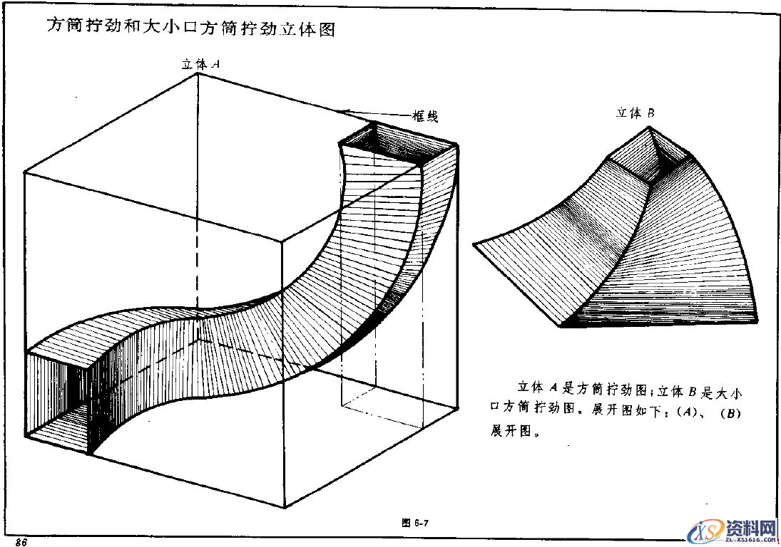 钣金展开实例—异形管展开图（图文教程）,钣金展开实例—异形管展开图,实例,第7张