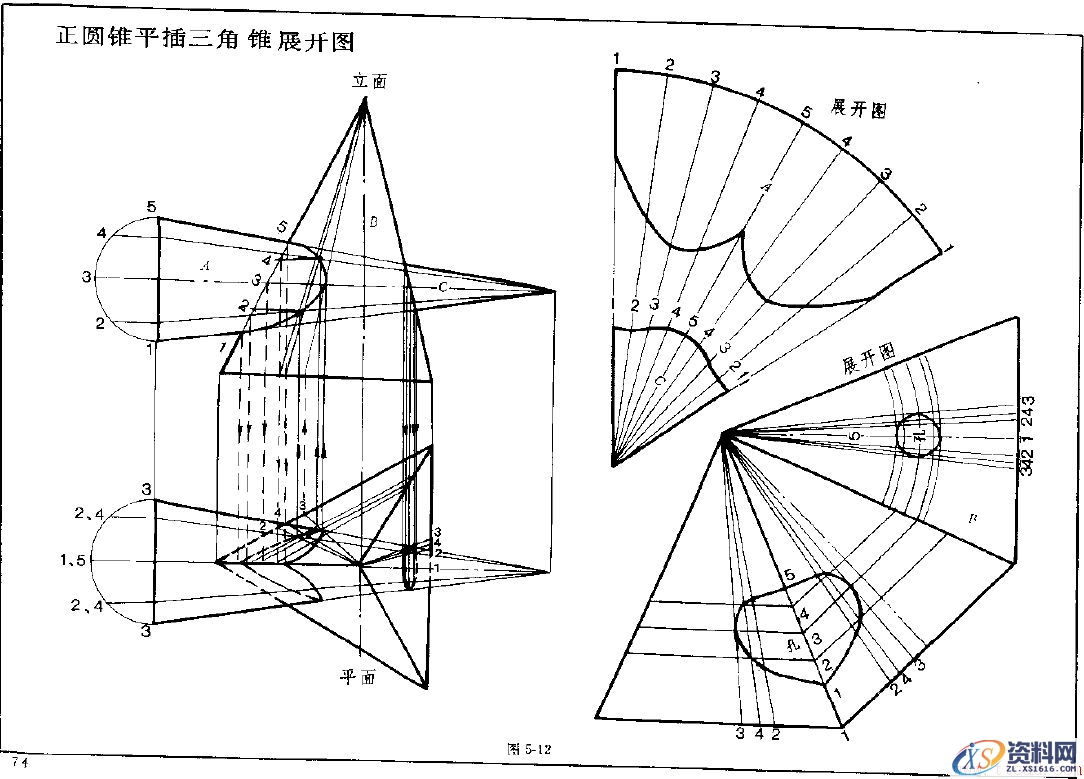 钣金展开实例—方锥体展开图（图文教程）,钣金展开实例—方锥体展开图,锥体,实例,第12张