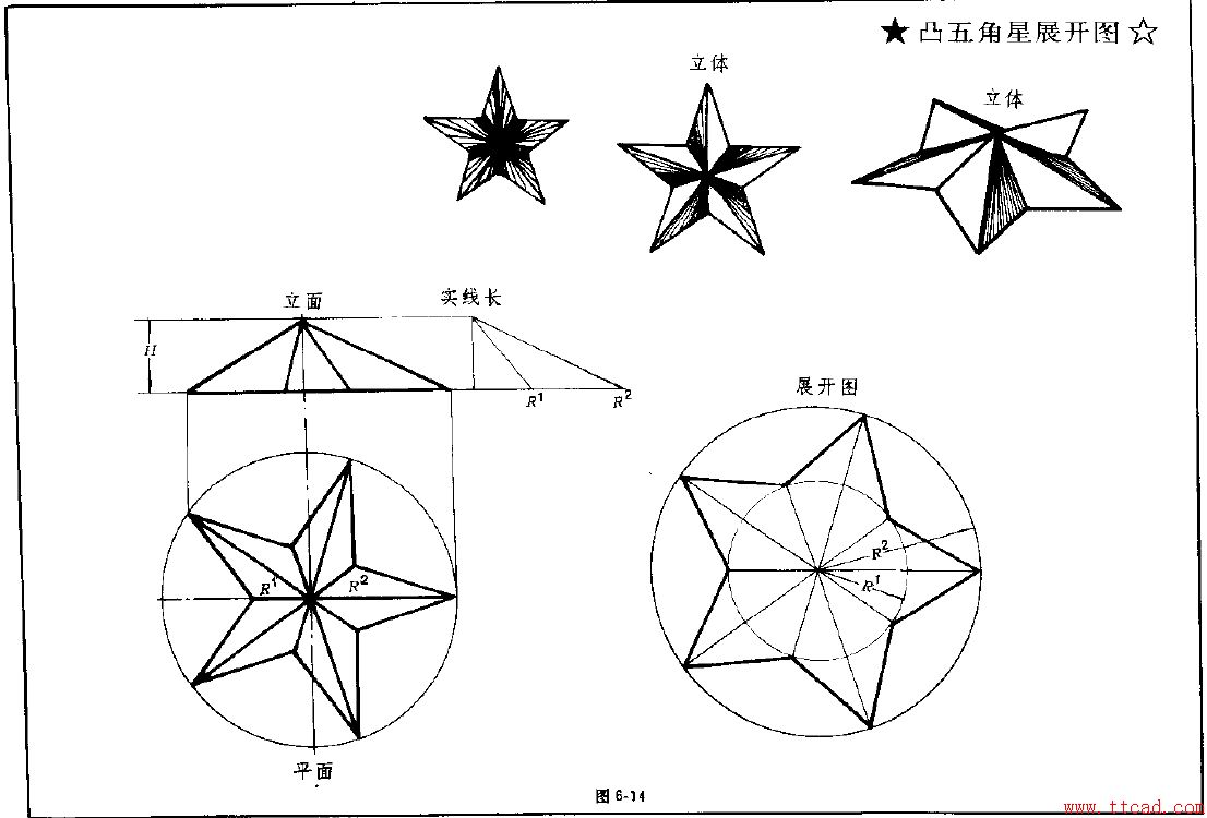 钣金展开实例—异形管展开图（图文教程）,钣金展开实例—异形管展开图,实例,第14张