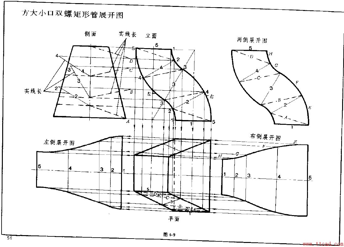 钣金展开实例—方筒体展开图（图文教程）,钣金展开实例—方筒体展开图,实例,教程,第9张