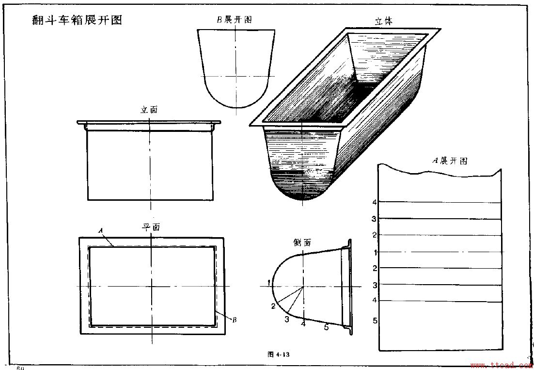 钣金展开实例—方筒体展开图（图文教程）,钣金展开实例—方筒体展开图,实例,教程,第13张