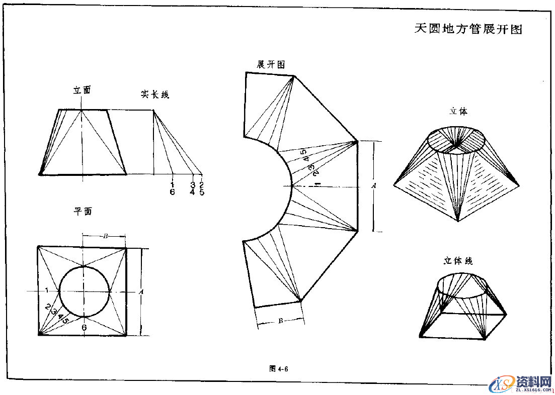 钣金展开实例—方筒体展开图（图文教程）,钣金展开实例—方筒体展开图,实例,教程,第6张