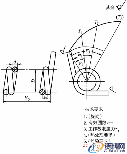 机械制图--弹簧的图样格式(GB/T 4459.4—2003)（图文教程）,2d1d11,制图,格式,第3张
