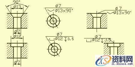 零件常见结构的尺寸注法（图文教程）,零件常见结构的尺寸注法,零件,尺寸,结构,第3张