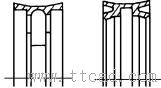 往复运动橡胶密封圈的特征画法和规定画法(GB/T4459.6—1996)（图文教程） ...,往复运动橡胶密封圈的特征画法和规定画法(GB/T4459.6—1996),画法,第18张