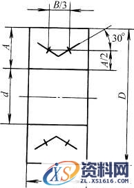 滚动轴承特征画法和规定画法的尺寸比例示例(GB/T4459.7—1998)（图文教程） ...,滚动轴承特征画法和规定画法的尺寸比例示例(GB/T4459.7—1998),画法,示例,尺寸,第14张