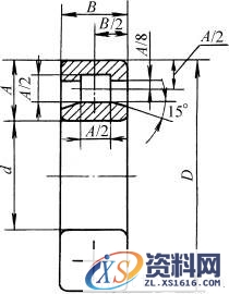 滚动轴承特征画法和规定画法的尺寸比例示例(GB/T4459.7—1998)（图文教程） ...,滚动轴承特征画法和规定画法的尺寸比例示例(GB/T4459.7—1998),画法,示例,尺寸,第3张