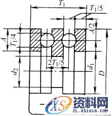 滚动轴承特征画法和规定画法的尺寸比例示例(GB/T4459.7—1998)（图文教程） ...,滚动轴承特征画法和规定画法的尺寸比例示例(GB/T4459.7—1998),画法,示例,尺寸,第23张