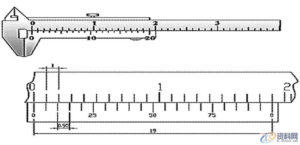 冲压模具设计——深入解读游标卡尺的使用和读数方法,20分度游标卡尺度数原理,模具设计,冲压,第7张