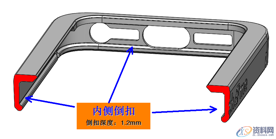 塑胶模具设计——内侧环形倒扣的脱模方法今天为大家推荐一套具有代表性的塑胶模具结构：内侧环形倒扣脱模结构。,脱模,结构,第3张