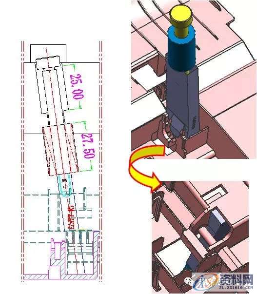 塑胶模具设计——模具设计之斜顶机构设计斜顶定义,模具设计,塑胶,定义,机构,设计,第6张