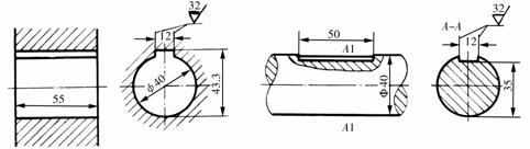 机械制图教程-(6.4)键连接和销连接（图文教程）,机械制图教程-(6.4)键连接和销连接,教程,制图,第4张