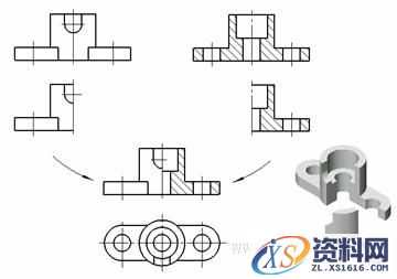 机械制图教程-(5.2)剖视图（图文教程）,机械制图教程-(5.2)剖视图,剖视图,教程,制图,第19张