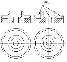 机械制图教程-(5.2)剖视图（图文教程）,机械制图教程-(5.2)剖视图,剖视图,教程,制图,第6张