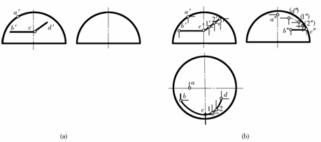 机械制图教程-(2.5)几何体的投影（图文教程）,机械制图教程-(2.5)几何体的投影,教程,制图,投影,第17张