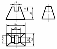 机械制图教程-(2.5)几何体的投影（图文教程）,机械制图教程-(2.5)几何体的投影,教程,制图,投影,第35张