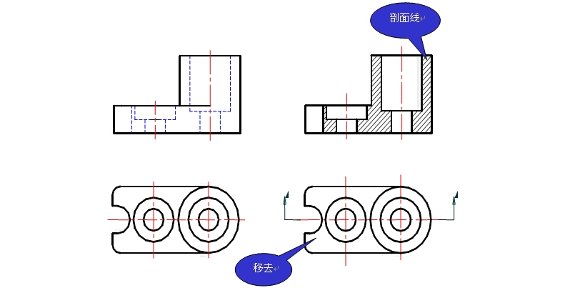 剖视图的画法（图文教程）,剖视图的画法,剖视图,画法,教程,第2张