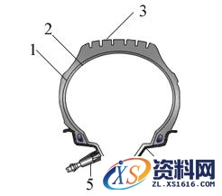 关于汽车轮胎的结构图解析,轮胎结构图解,结构图,第3张