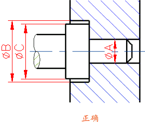 机械制图-6.7 装配结构的合理性简介（图文教程）,机械制图-6.7_装配结构的合理性简介,结构,如图,画法,装配,第5张