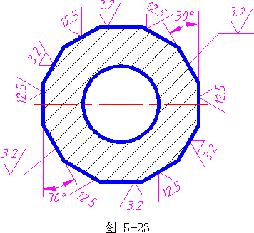 机械制图-4.4表面粗糙度代(符)号在图样上的标注方法（图文教程） ...,机械制图-4.4表面粗糙度代(符)号在图样上的标注方法,如图,粗糙度,标注,第2张