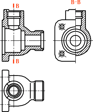 机械制图-2.3典型零件的视图（图文教程）,机械制图-2.3典型零件的视图,制图,视图,零件,第7张