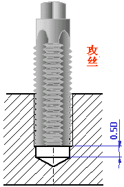 机械制图-1.1、螺纹（图文教程）,机械制图-1.1、螺纹,螺纹,制图,教程,第5张