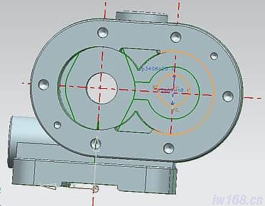 UG模具设计－UG绘制齿轮泵箱体,模具设计,绘制,第120张