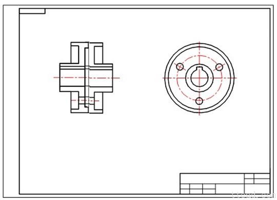 联轴器的画法（图文教程）,联轴器的画法,画法,教程,第5张
