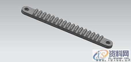 UG模具设计－UG齿条建模实例,模具设计,建模,实例,第1张
