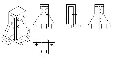 机械制图（六）常用的表达方法（图文教程）,机械制图（六）常用的表达方法,视图,机件,如图,第1张