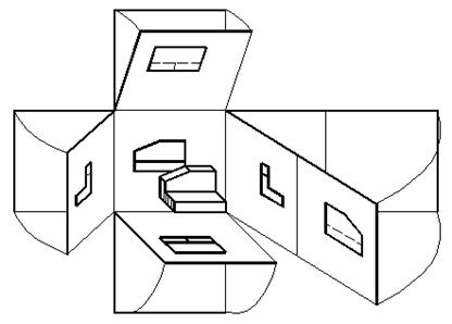 七、机件表达方法|AutoCAD机械制图教程（图文教程）,七、机件表达方法|AutoCAD机械制图教程,剖视图,视图,画法,机件,第1张