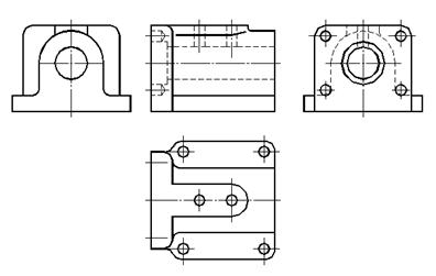 七、机件表达方法|AutoCAD机械制图教程（图文教程）,七、机件表达方法|AutoCAD机械制图教程,剖视图,视图,画法,机件,第4张
