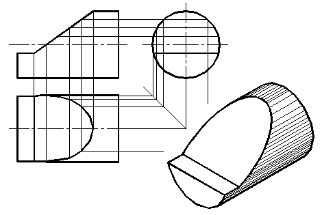 四、基本立体的投影|AutoCAD机械制图教程（图文教程）,四、基本立体的投影|AutoCAD机械制图教程,教程,制图,投影,立体,AutoCAD,第7张