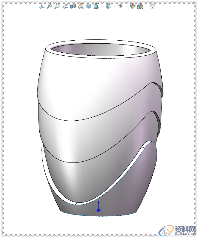 用SolidWorks画一个水杯，太好看了吧！,SolidWorks,一个,第16张