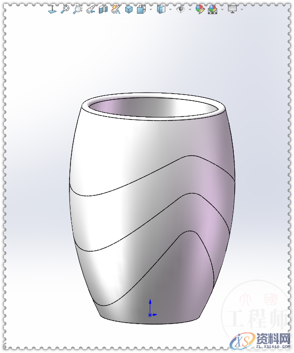 用SolidWorks画一个水杯，太好看了吧！,SolidWorks,一个,第9张