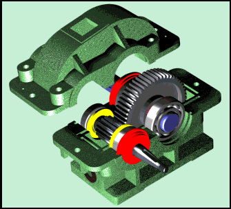 典型零部件机械制图实例-圆柱齿轮减速器（图文教程）,典型零部件机械制图实例-圆柱齿轮减速器,制图,实例,第2张